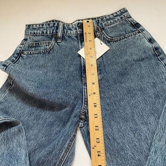HIDDEN Women The Zoey Classic Tapered Jeans Cotton Size 24 Comfort HD1210MT New - Picture 3 of 13